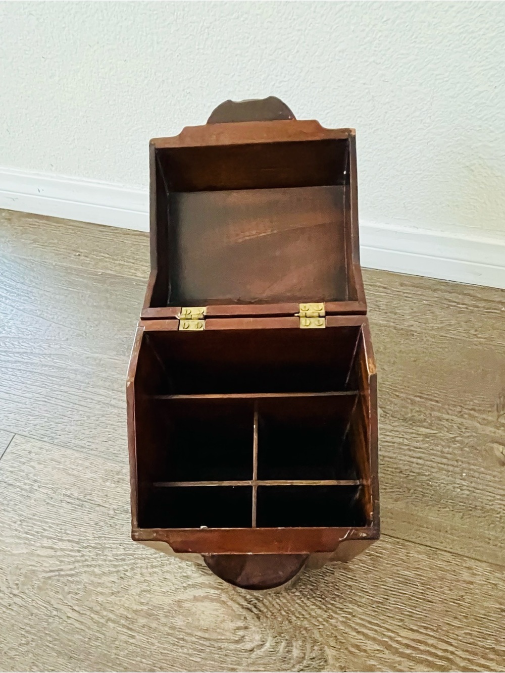 Georgian Style Mahogany Knife Box 19th. Century - Picture 10 of 15